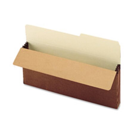 Pen2Paper File Pocket- .4 Cut- 3-.50in. Exp- 14-.75in.x10in.- Redrope PE3197651
